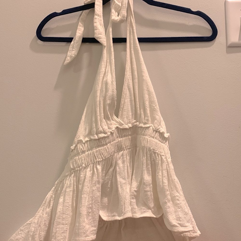 Super Cut Pull on white top